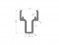 Preview: Shaft clamping profile slot 8 D14 I-type